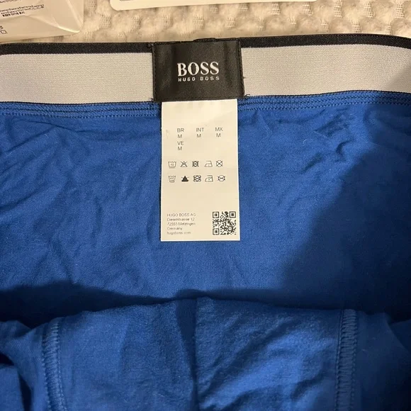 Hugo Boss Blue Boxer Briefs - Picture 3 of 4